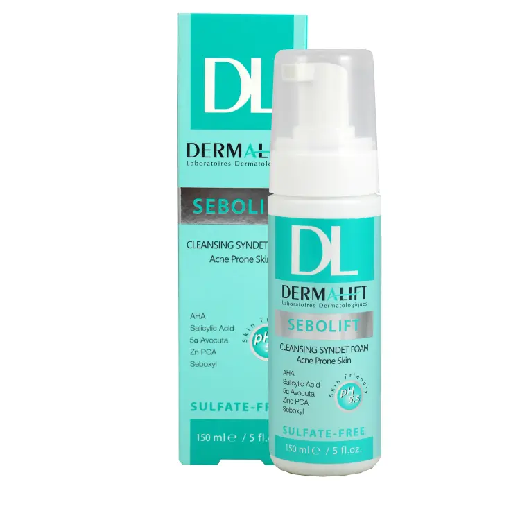 درمالیفت فوم سبولیفت شستشوی پوست چرب و جوشدار 150 میلی